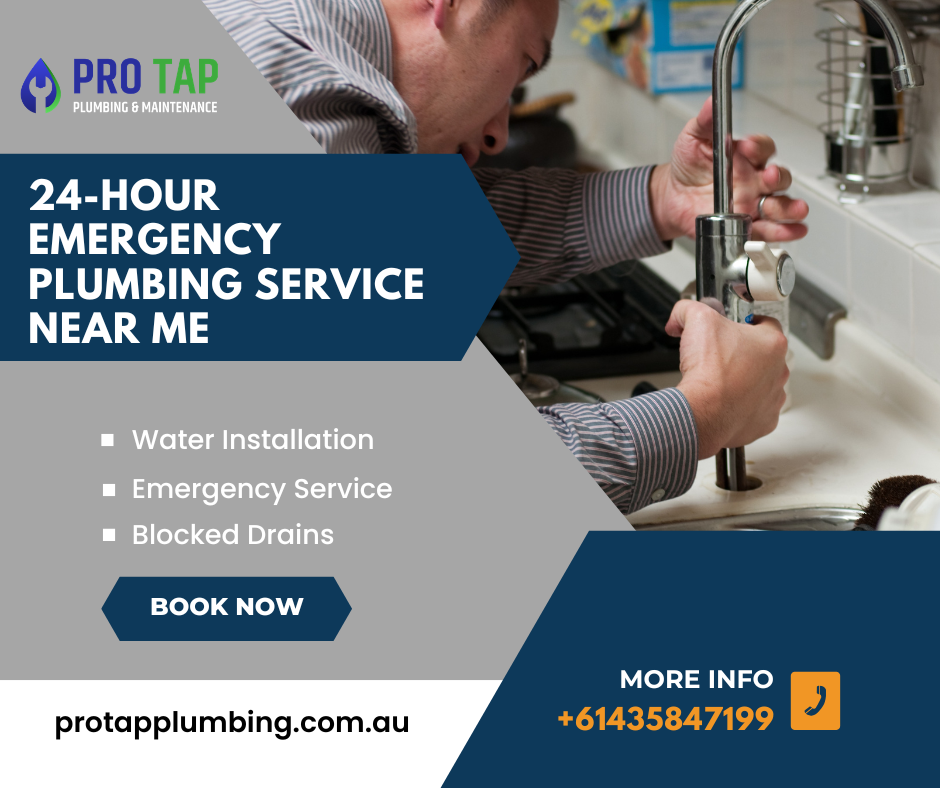 24 hour plumbing service near me open now