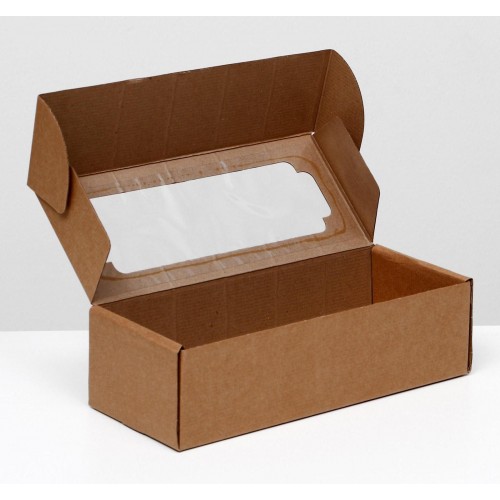 kraft window boxes